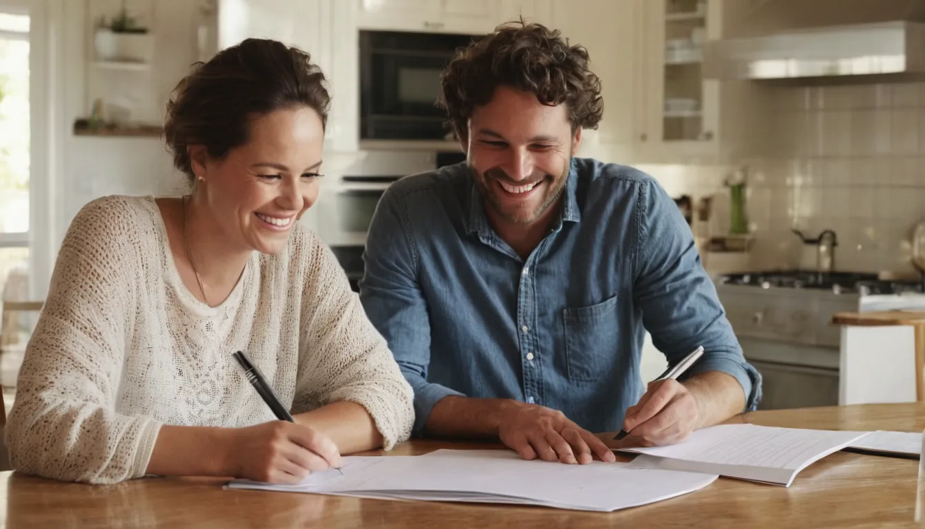 Provider and homeowner discussing an estimate in the Grafton area